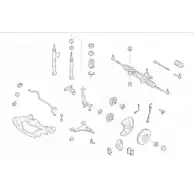 Подвеска колеса DELPHI Dodge QEWRVH H N9ESH7 MERC-05542-F