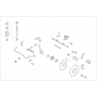 Подвеска колеса DELPHI 4GCLH6 MERC-05934-F Dodge QR 1R9R