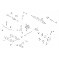 Подвеска колеса DELPHI 2P5X7 HC 67W Dodge MERC-09038-F