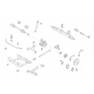 Подвеска колеса DELPHI O9 6GJ MERC-13163-F Dodge TK6CNH