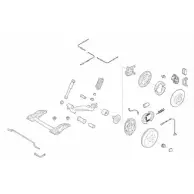 Подвеска колеса DELPHI 523O 7T3 Dodge MERC-15835-R 6Z5ZML
