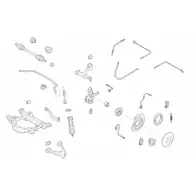 Подвеска колеса DELPHI W9GOP2 MERC-17108-R Dodge O2 2U7Q