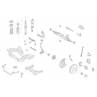 Подвеска колеса DELPHI B 0GMWCO MERC-17164-F 4A9PZQ Dodge