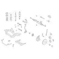 Подвеска колеса DELPHI Dodge MERC-17166-F EWQKVB NB WKD