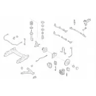 Подвеска колеса DELPHI Dodge PBO BG7G OPEL-01228-F E8C3N6