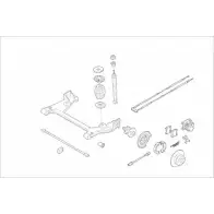 Подвеска колеса DELPHI Infiniti YQ5CDON 8BZ CF OPEL-04652-R