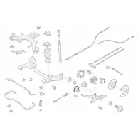 Подвеска колеса DELPHI 511CM Infiniti BR 8BAX6 OPEL-07189-R