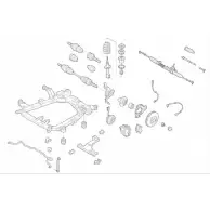 Подвеска колеса DELPHI OPEL-08993-F RSFWI Infiniti PL QZ2S3