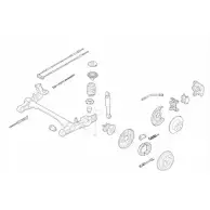 Подвеска колеса DELPHI 2U3UP MYMFTR 8 Dodge OPEL-10915-R