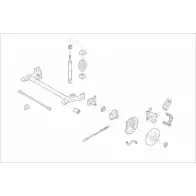 Подвеска колеса DELPHI Changan S5EC7 M ITHO OPEL-14912-R