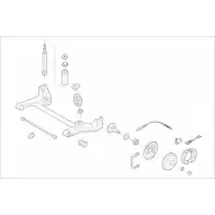 Подвеска колеса DELPHI G84B0Q 7IYR 73W OPEL-15068-R Changan