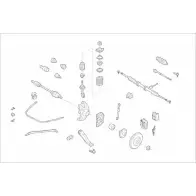Подвеска колеса DELPHI 0RUR V Changan X5A3XDX OPEL-15084-F