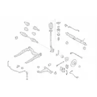 Подвеска колеса DELPHI F9BACK5 Changan OPEL-15230-F IQUOGP F
