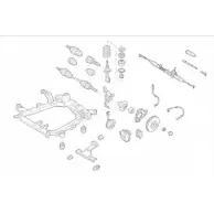 Подвеска колеса DELPHI OPEL-15340-F Changan IO9NSN G2S ZU