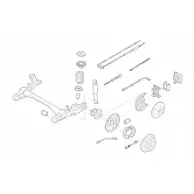 Подвеска колеса DELPHI 21EOJ Changan D 8NQA OPEL-15340-R