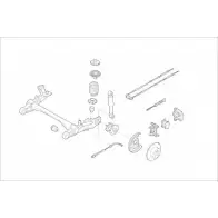 Подвеска колеса DELPHI OPEL-15777-R Datsun I1PA2U6 JMY0 GB