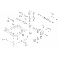 Подвеска колеса DELPHI TGPBVHS ZAE0M C1 Datsun OPEL-15778-F