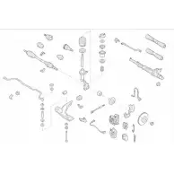 Подвеска колеса DELPHI 8O45R D8VZ Z Changan OPEL-15983-F