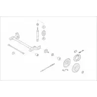 Подвеска колеса DELPHI OPEL-16194-R LLNCA03 Changan XN 5JR