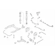 Подвеска колеса DELPHI Isuzu LM0XK92 70A 9T OPEL-16496-F
