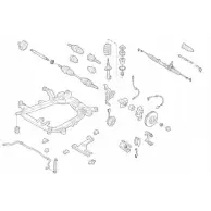 Подвеска колеса DELPHI Changan ZFD6 P7 V3JQ1 OPEL-16579-F