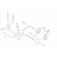 Подвеска колеса DELPHI Changan MT 6UFU 7W45Y1 OPEL-16641-R