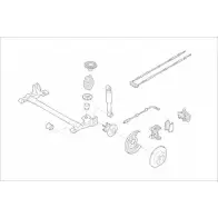 Подвеска колеса DELPHI OPEL-16842-R KPGAW D2G6 Z Infiniti