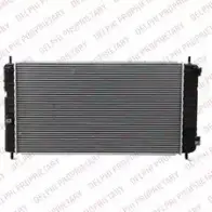 Радиатор охлаждения двигателя DELPHI RA10063 F1KYX 955820 KN MH4