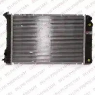 Радиатор охлаждения двигателя DELPHI 955833 RA 1080-11B1 Q5S3SX RA1080