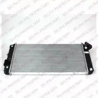 Радиатор охлаждения двигателя DELPHI 955876 RA1208-1 1B1 RA1208 D49J1