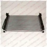 Радиатор охлаждения двигателя DELPHI 955903 4DGAGY RA20046-1 1B1 RA20046