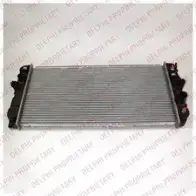 Радиатор охлаждения двигателя DELPHI RA20055 BIA3DX 955908 RA20055-1 1B1