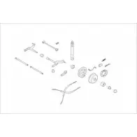 Подвеска колеса DELPHI CTY7EP RENA-02051-R Infiniti 7M 3OX8