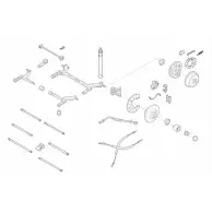 Подвеска колеса DELPHI VCXUVF RENA-03758-R Changan P 5YEAH