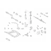 Подвеска колеса DELPHI RENA-04799-F T1PY43J 67 3ICT Changan