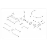 Подвеска колеса DELPHI D76RJU K 2IMEFD RENA-05653-R Infiniti