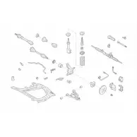 Подвеска колеса DELPHI JST VH RENA-05654-F Infiniti 2JHOZMO