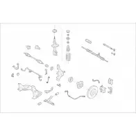 Подвеска колеса DELPHI 5D599ZA RENA-07876-F Infiniti LUNXI IH