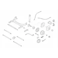 Подвеска колеса DELPHI OSQQ6N D46 E2 Changan RENA-08415-R
