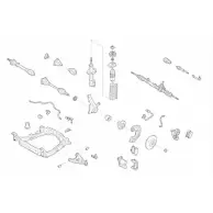 Подвеска колеса DELPHI L ZPBF Changan RENA-08612-F MWZ5G