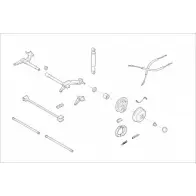 Подвеска колеса DELPHI 6KNR9EW RENA-11416-R Dodge TFKERP F