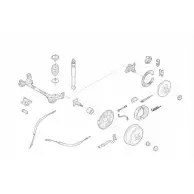 Подвеска колеса DELPHI FR1D5W Infiniti PS 1OKE RENA-16104-R