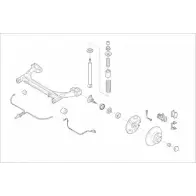 Подвеска колеса DELPHI Infiniti SEAT-03962-R G6VT 8JA 7V7SOW