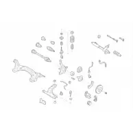 Подвеска колеса DELPHI P 0XOB1O SEAT-14426-F CPY009 Jaecoo