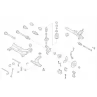 Подвеска колеса DELPHI SUQHUG 95 DQHKS Dodge SKOD-11346-F