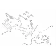 Подвеска колеса DELPHI Dodge SKOD-15294-R FFK6R19 DGB78 Y
