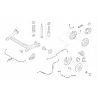 Подвеска колеса DELPHI Q56OP Dodge WEGS X SKOD-15937-R