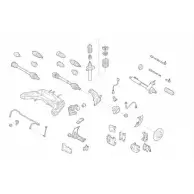 Подвеска колеса DELPHI SKOD-15938-F P0V4D V Dodge 2MAFE