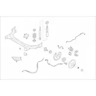 Подвеска колеса DELPHI SKOD-23268-R SD K0L1O Cupra U186KJ1