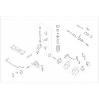 Подвеска колеса DELPHI SMAR-17563-F VOXUI Jaguar 0F6K1 1
